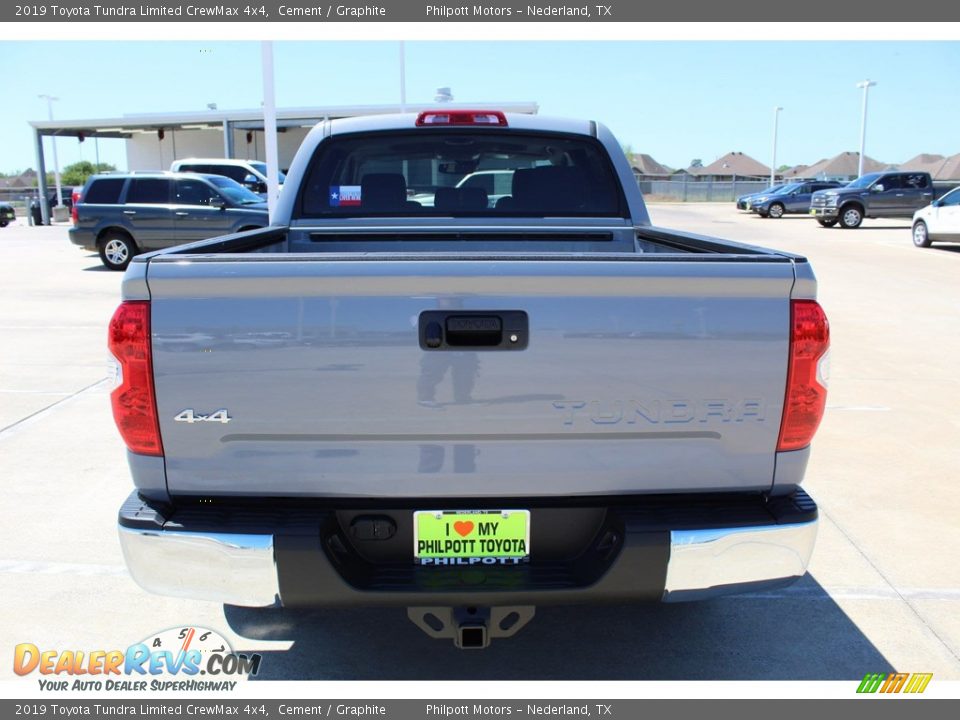 2019 Toyota Tundra Limited CrewMax 4x4 Cement / Graphite Photo #7