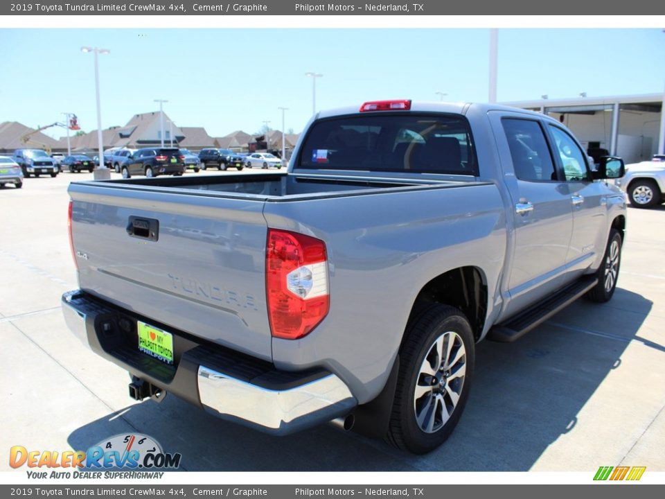 2019 Toyota Tundra Limited CrewMax 4x4 Cement / Graphite Photo #8