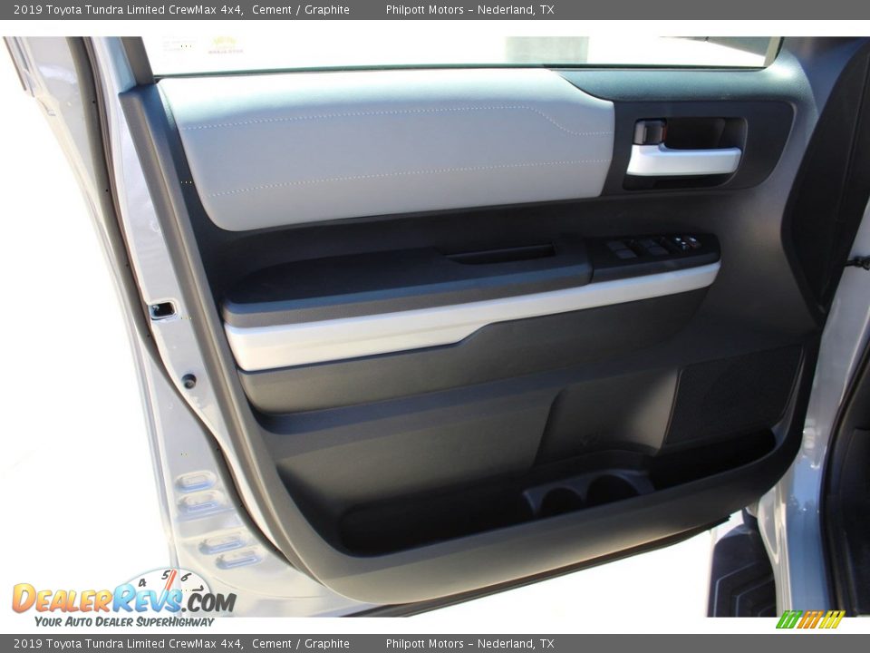 2019 Toyota Tundra Limited CrewMax 4x4 Cement / Graphite Photo #9