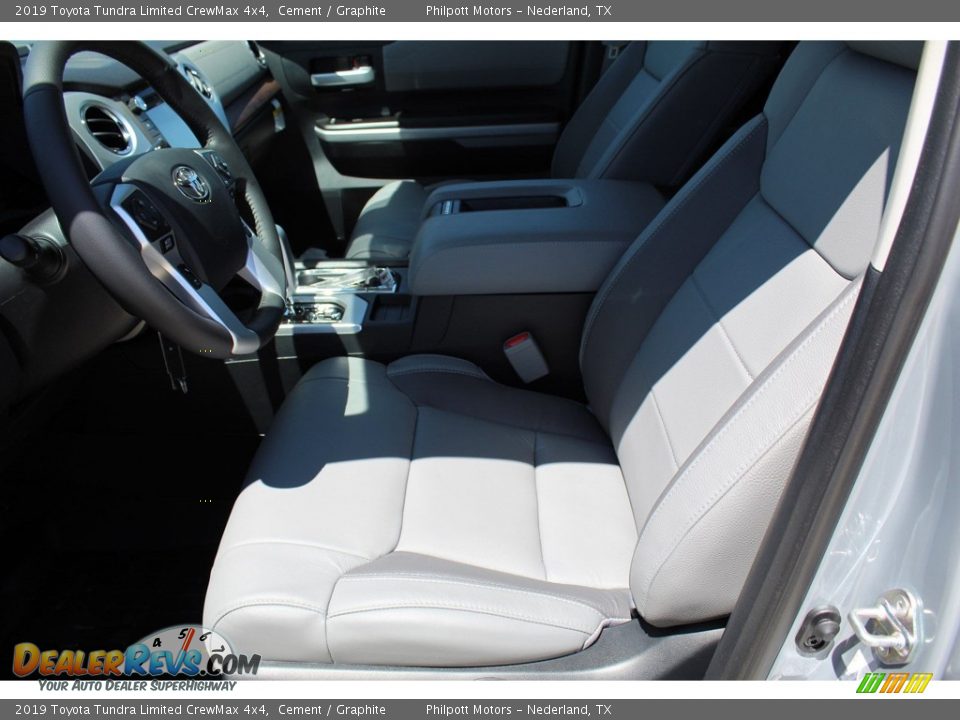2019 Toyota Tundra Limited CrewMax 4x4 Cement / Graphite Photo #10