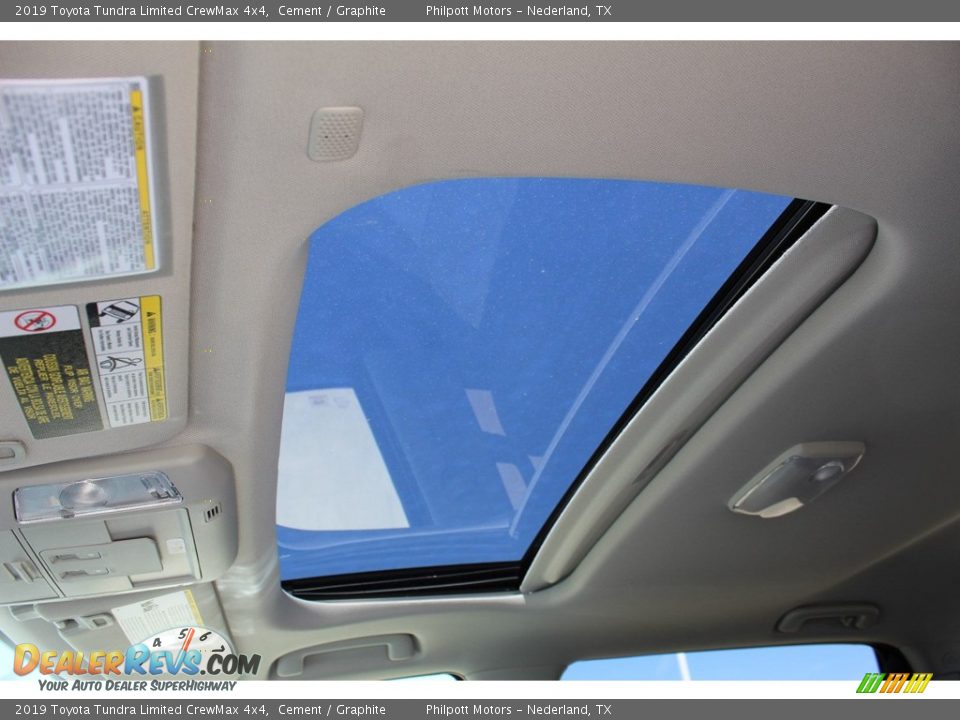 2019 Toyota Tundra Limited CrewMax 4x4 Cement / Graphite Photo #16