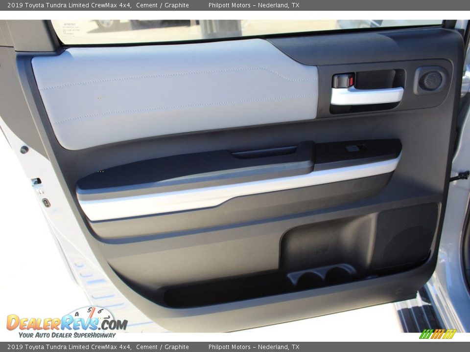 2019 Toyota Tundra Limited CrewMax 4x4 Cement / Graphite Photo #17