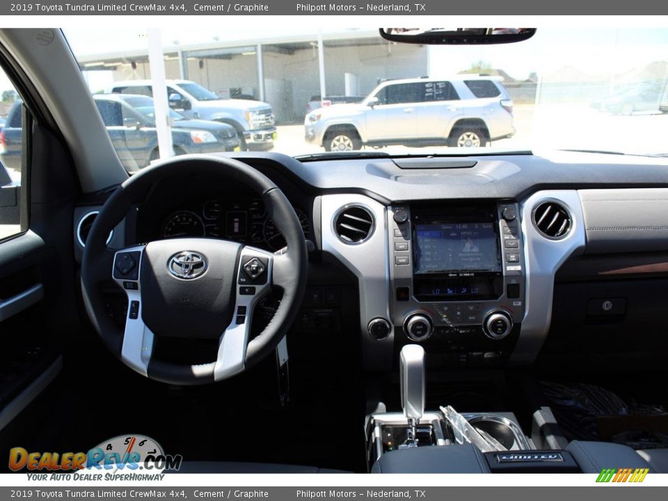 2019 Toyota Tundra Limited CrewMax 4x4 Cement / Graphite Photo #19