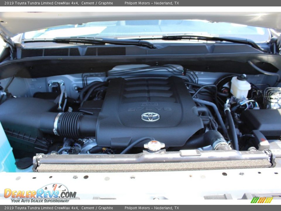 2019 Toyota Tundra Limited CrewMax 4x4 Cement / Graphite Photo #22