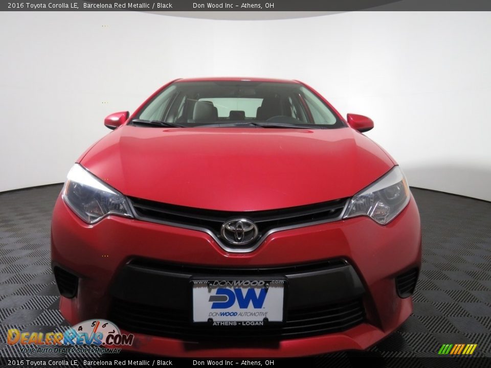 2016 Toyota Corolla LE Barcelona Red Metallic / Black Photo #4