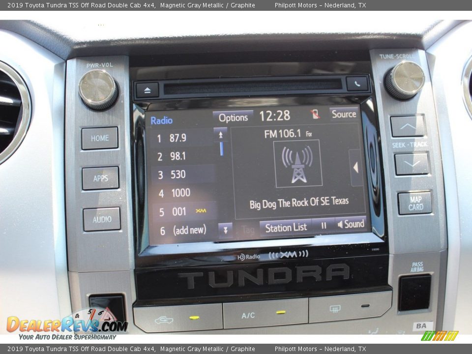 2019 Toyota Tundra TSS Off Road Double Cab 4x4 Magnetic Gray Metallic / Graphite Photo #11