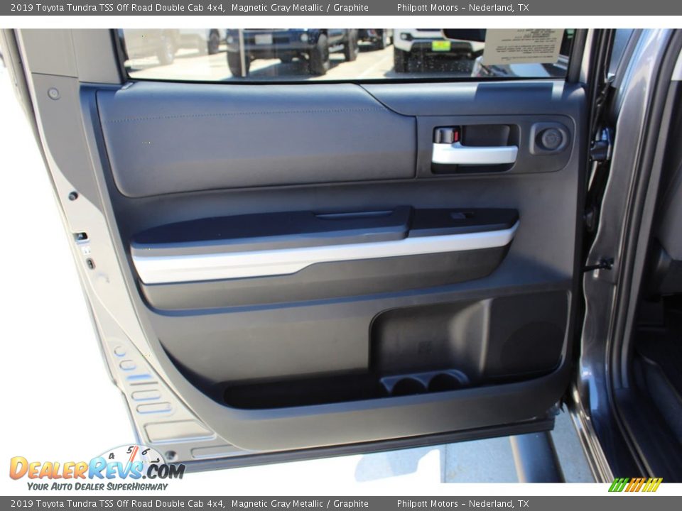 2019 Toyota Tundra TSS Off Road Double Cab 4x4 Magnetic Gray Metallic / Graphite Photo #16