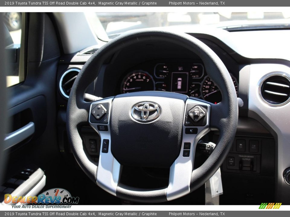 2019 Toyota Tundra TSS Off Road Double Cab 4x4 Magnetic Gray Metallic / Graphite Photo #19