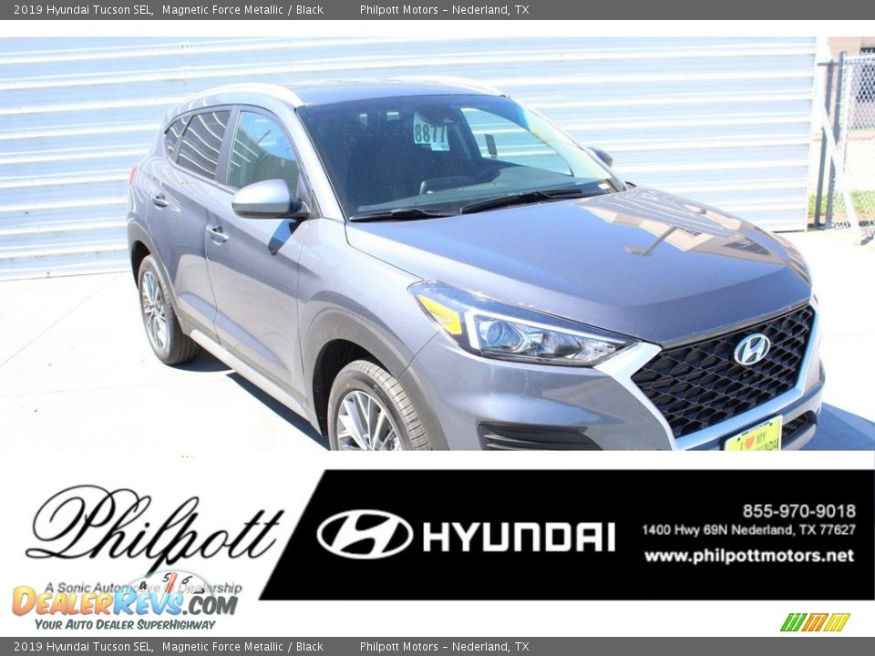 2019 Hyundai Tucson SEL Magnetic Force Metallic / Black Photo #1