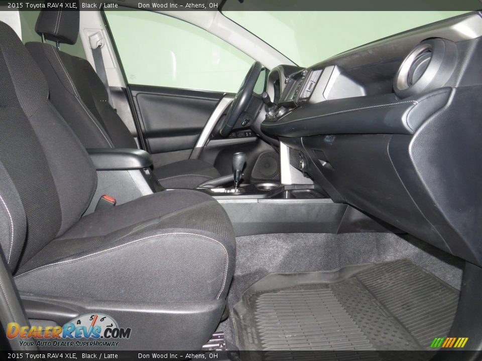 2015 Toyota RAV4 XLE Black / Latte Photo #13