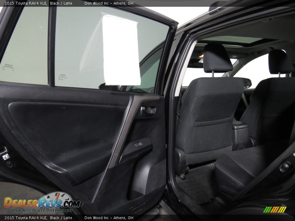 2015 Toyota RAV4 XLE Black / Latte Photo #15