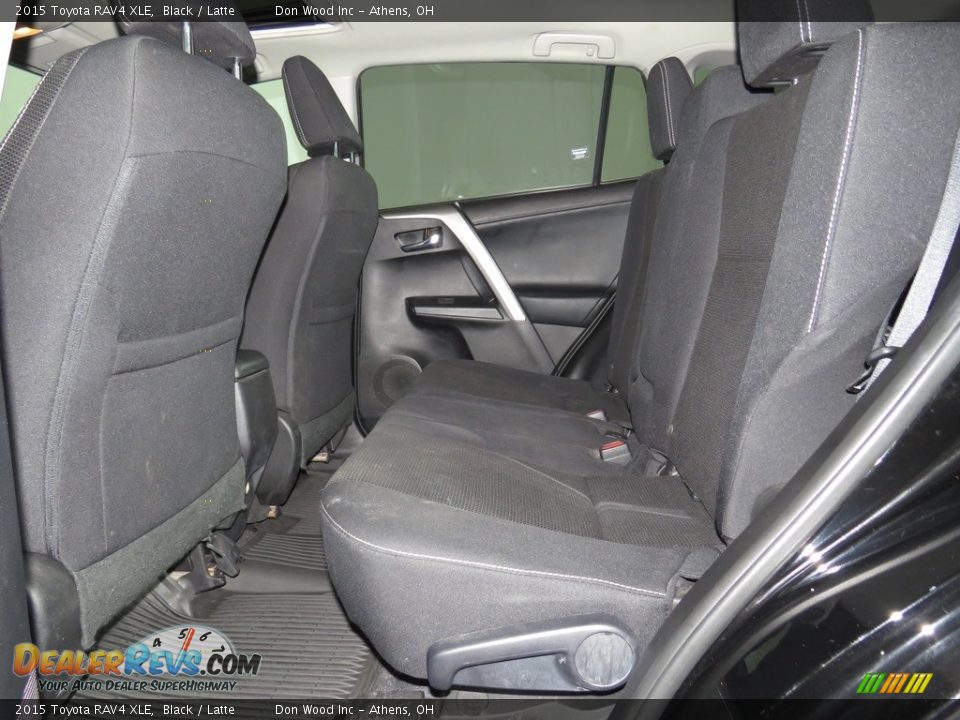 2015 Toyota RAV4 XLE Black / Latte Photo #16