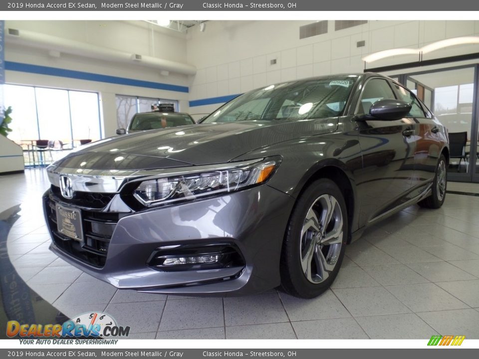 2019 Honda Accord EX Sedan Modern Steel Metallic / Gray Photo #1