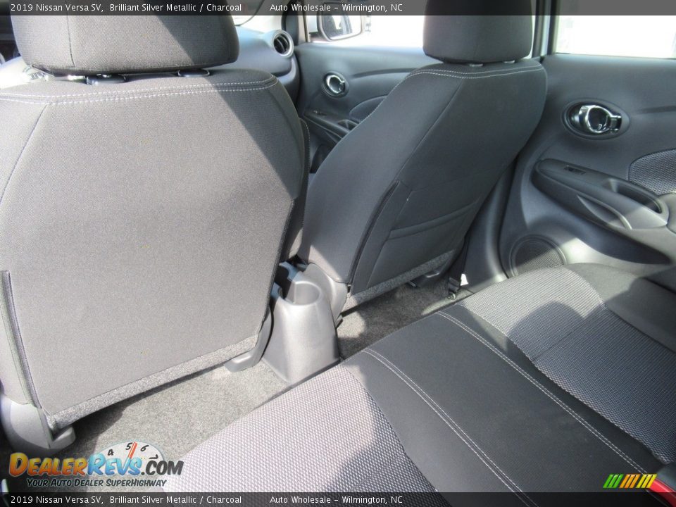 2019 Nissan Versa SV Brilliant Silver Metallic / Charcoal Photo #11