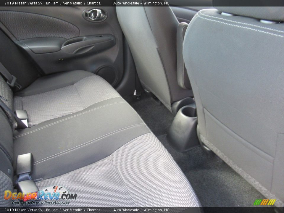 2019 Nissan Versa SV Brilliant Silver Metallic / Charcoal Photo #13