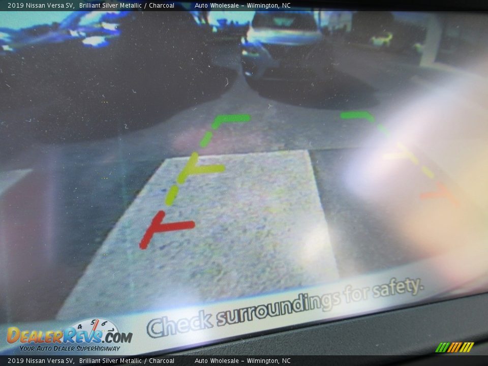 2019 Nissan Versa SV Brilliant Silver Metallic / Charcoal Photo #19