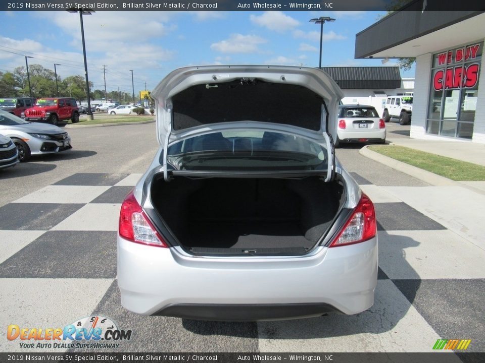 2019 Nissan Versa SV Special Edition Brilliant Silver Metallic / Charcoal Photo #5