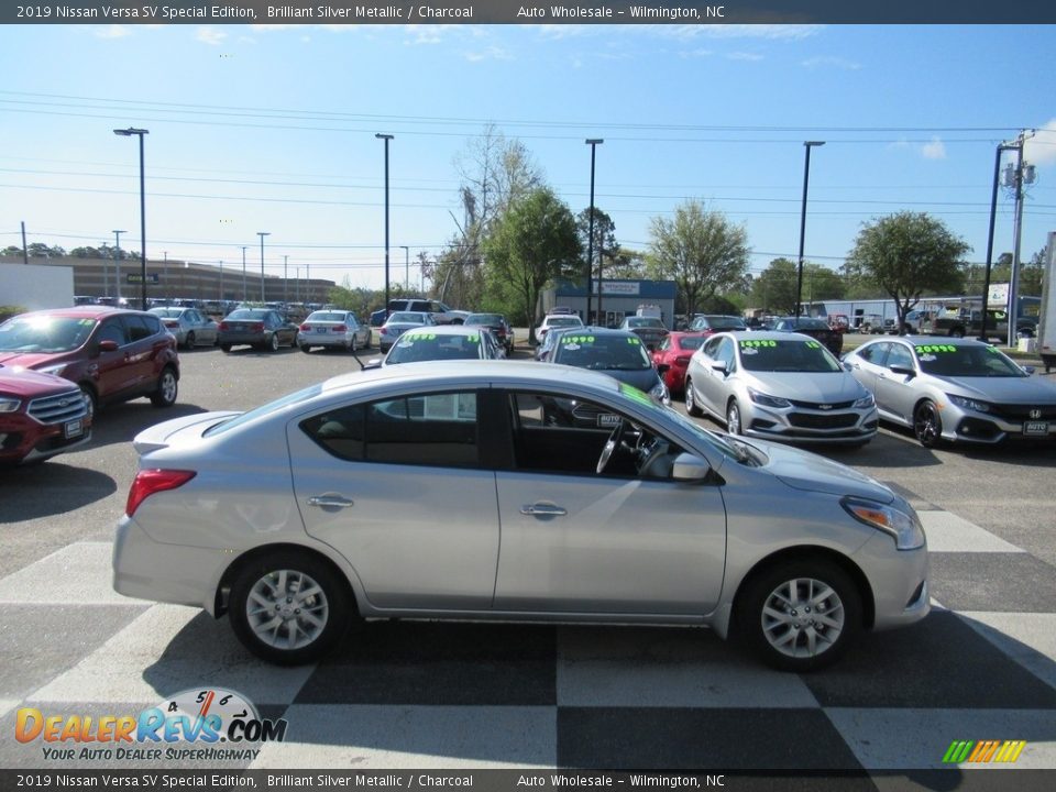 Brilliant Silver Metallic 2019 Nissan Versa SV Special Edition Photo #3