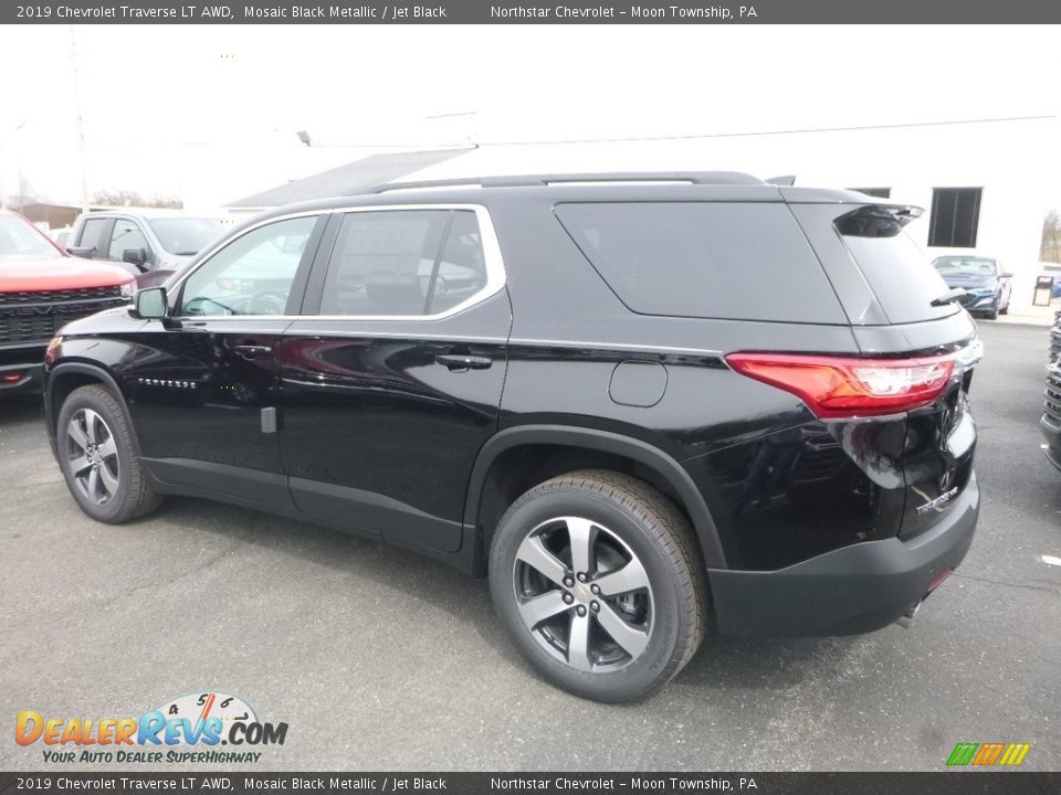 2019 Chevrolet Traverse LT AWD Mosaic Black Metallic / Jet Black Photo #4