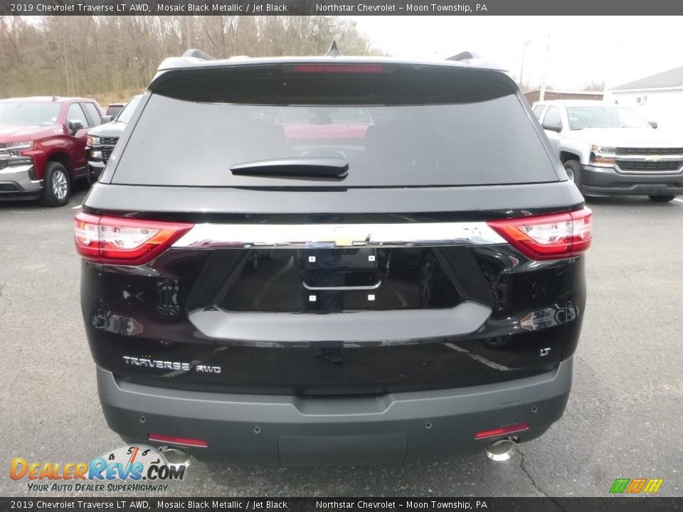 2019 Chevrolet Traverse LT AWD Mosaic Black Metallic / Jet Black Photo #5