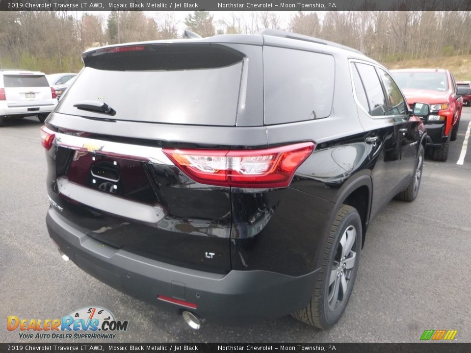 2019 Chevrolet Traverse LT AWD Mosaic Black Metallic / Jet Black Photo #6