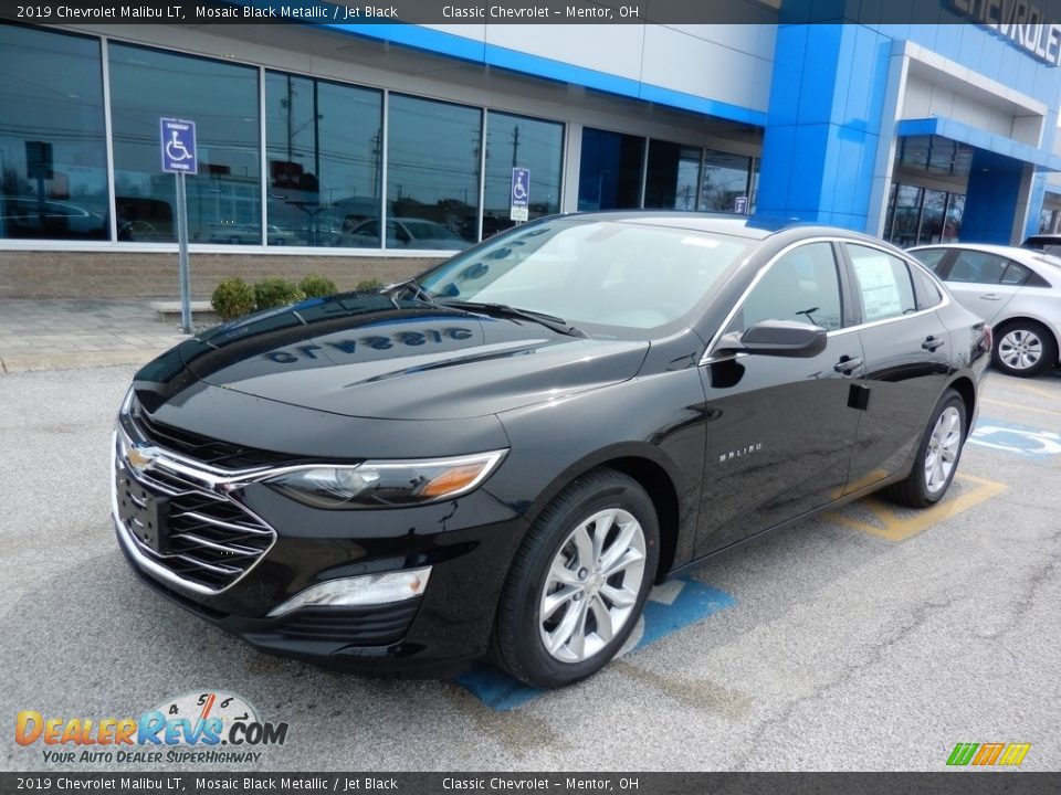 2019 Chevrolet Malibu LT Mosaic Black Metallic / Jet Black Photo #1