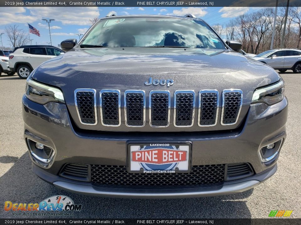 2019 Jeep Cherokee Limited 4x4 Granite Crystal Metallic / Black Photo #2