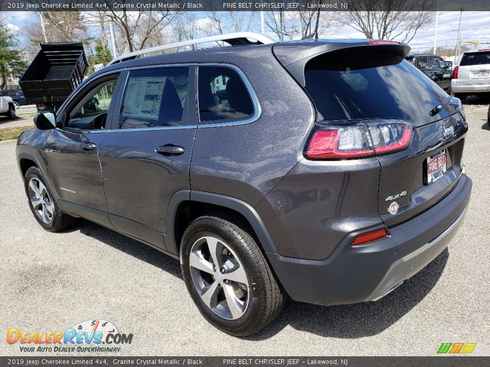 2019 Jeep Cherokee Limited 4x4 Granite Crystal Metallic / Black Photo #4
