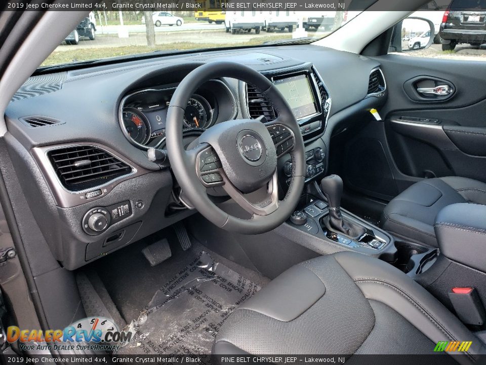 2019 Jeep Cherokee Limited 4x4 Granite Crystal Metallic / Black Photo #7