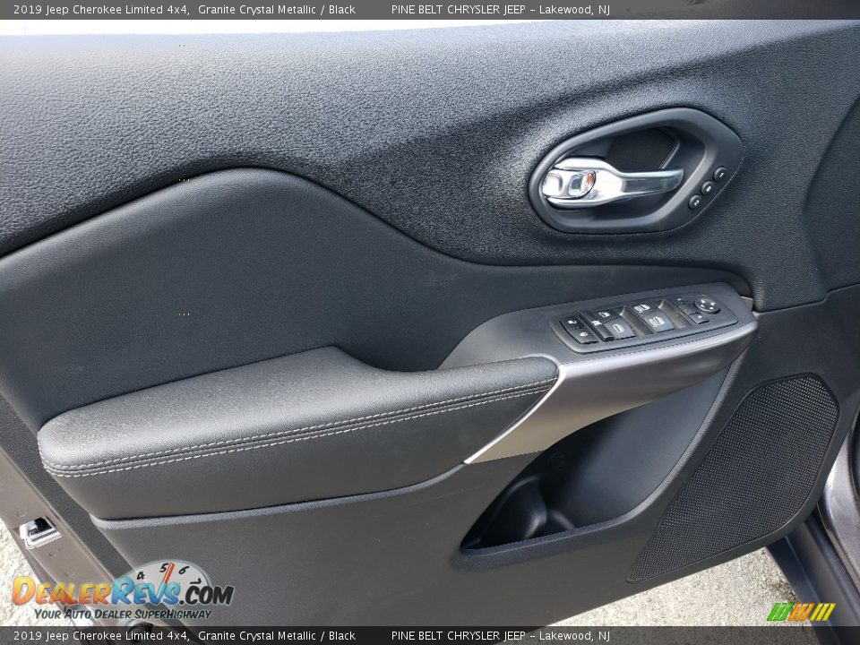 2019 Jeep Cherokee Limited 4x4 Granite Crystal Metallic / Black Photo #8