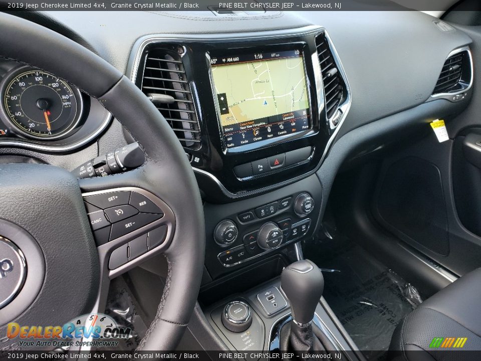 2019 Jeep Cherokee Limited 4x4 Granite Crystal Metallic / Black Photo #10