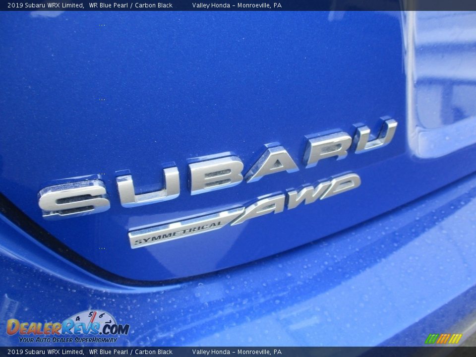 2019 Subaru WRX Limited WR Blue Pearl / Carbon Black Photo #4
