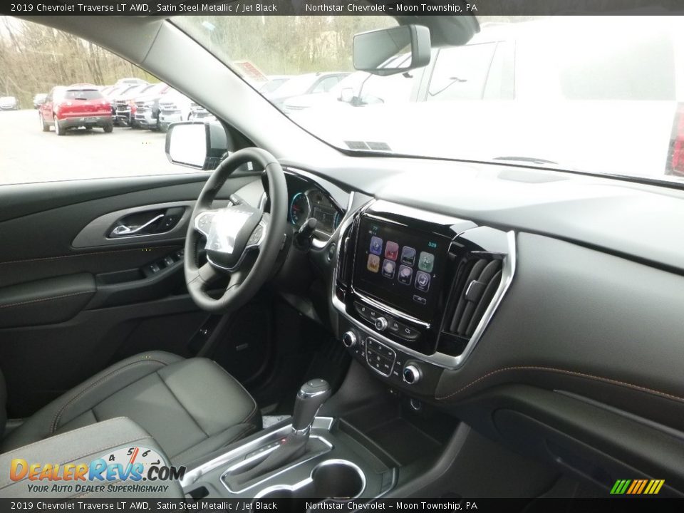 2019 Chevrolet Traverse LT AWD Satin Steel Metallic / Jet Black Photo #9