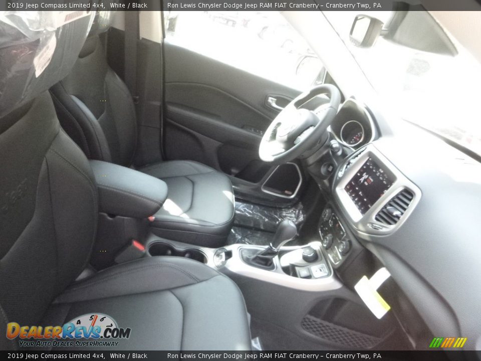 2019 Jeep Compass Limited 4x4 White / Black Photo #10