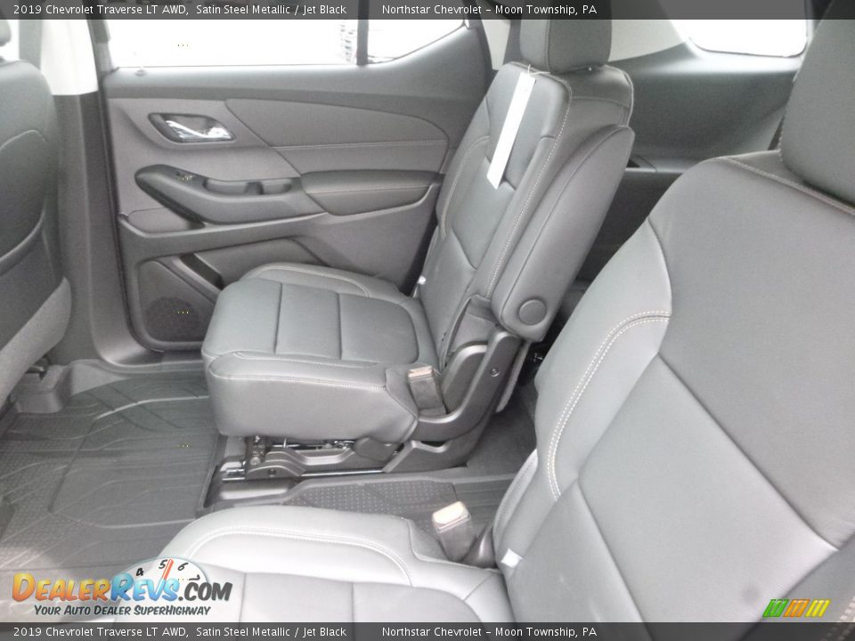 2019 Chevrolet Traverse LT AWD Satin Steel Metallic / Jet Black Photo #11