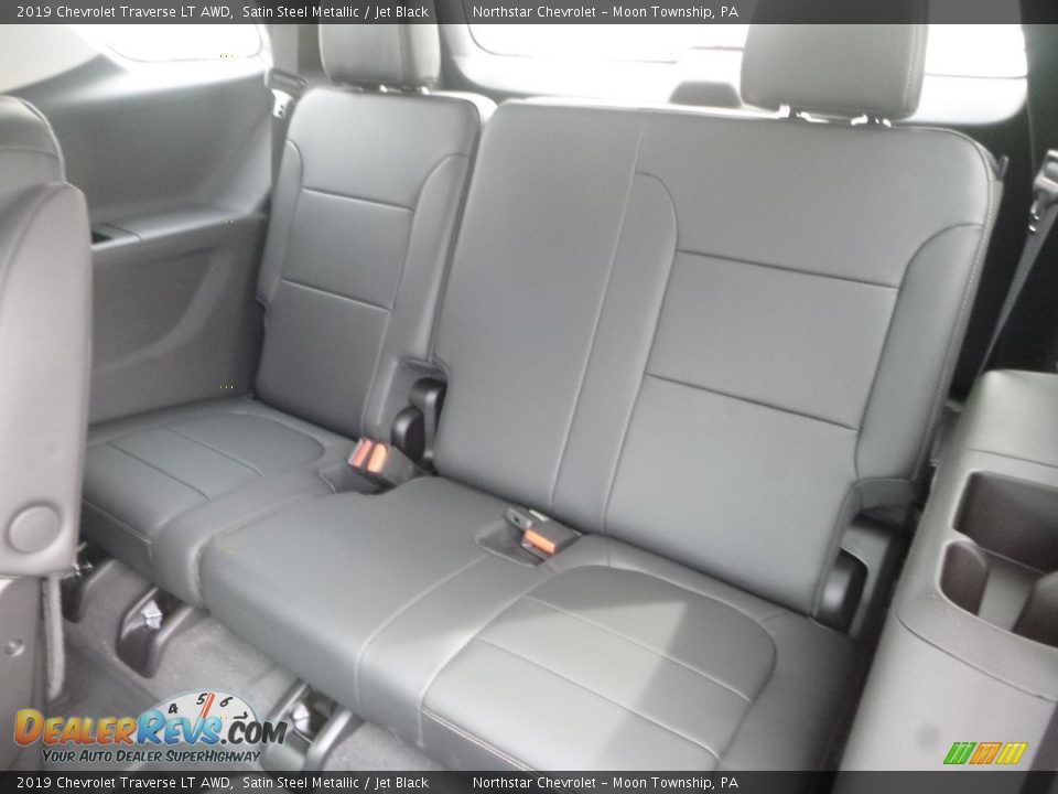 2019 Chevrolet Traverse LT AWD Satin Steel Metallic / Jet Black Photo #12