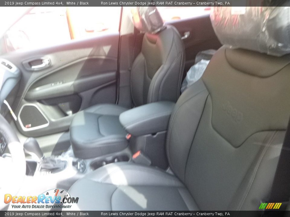 2019 Jeep Compass Limited 4x4 White / Black Photo #13