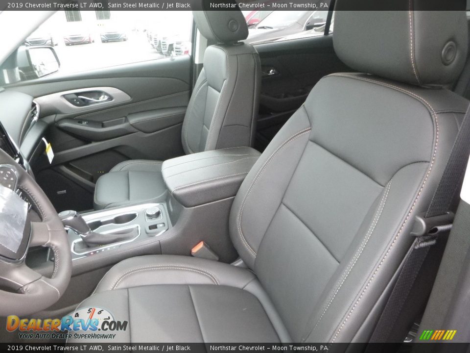 2019 Chevrolet Traverse LT AWD Satin Steel Metallic / Jet Black Photo #15