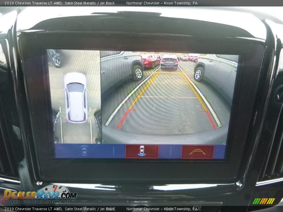 2019 Chevrolet Traverse LT AWD Satin Steel Metallic / Jet Black Photo #19