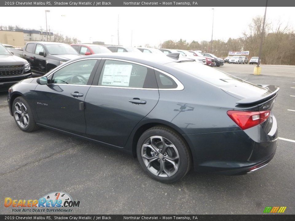 2019 Chevrolet Malibu RS Shadow Gray Metallic / Jet Black Photo #3