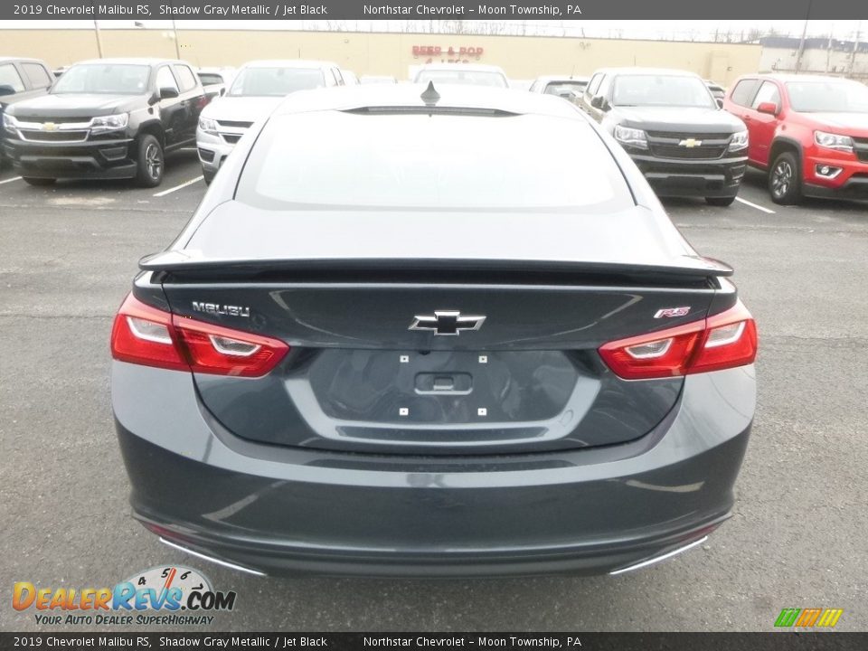 2019 Chevrolet Malibu RS Shadow Gray Metallic / Jet Black Photo #4