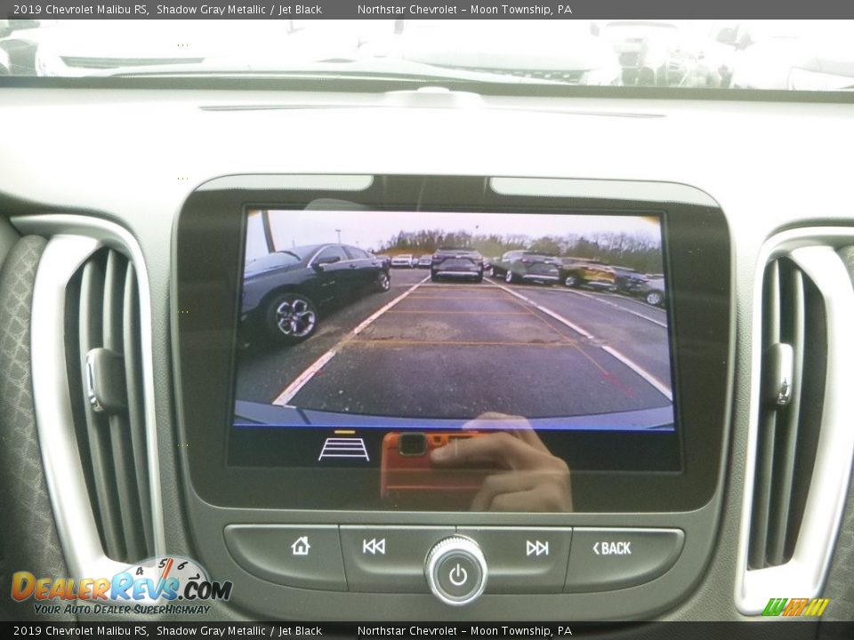 2019 Chevrolet Malibu RS Shadow Gray Metallic / Jet Black Photo #18