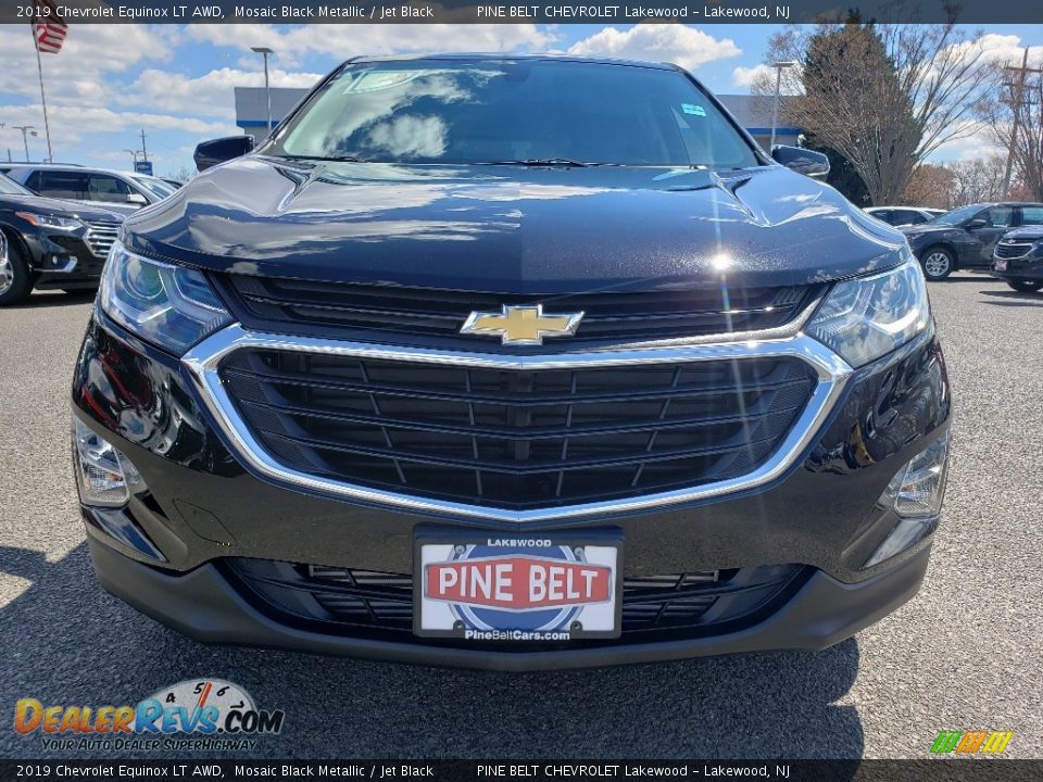 2019 Chevrolet Equinox LT AWD Mosaic Black Metallic / Jet Black Photo #2