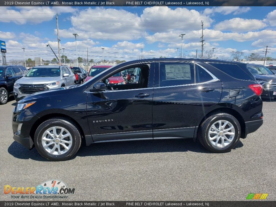 2019 Chevrolet Equinox LT AWD Mosaic Black Metallic / Jet Black Photo #3