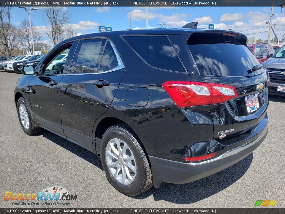 2019 Chevrolet Equinox LT AWD Mosaic Black Metallic / Jet Black Photo #4