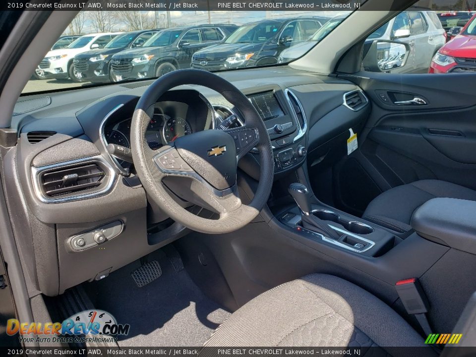 2019 Chevrolet Equinox LT AWD Mosaic Black Metallic / Jet Black Photo #7