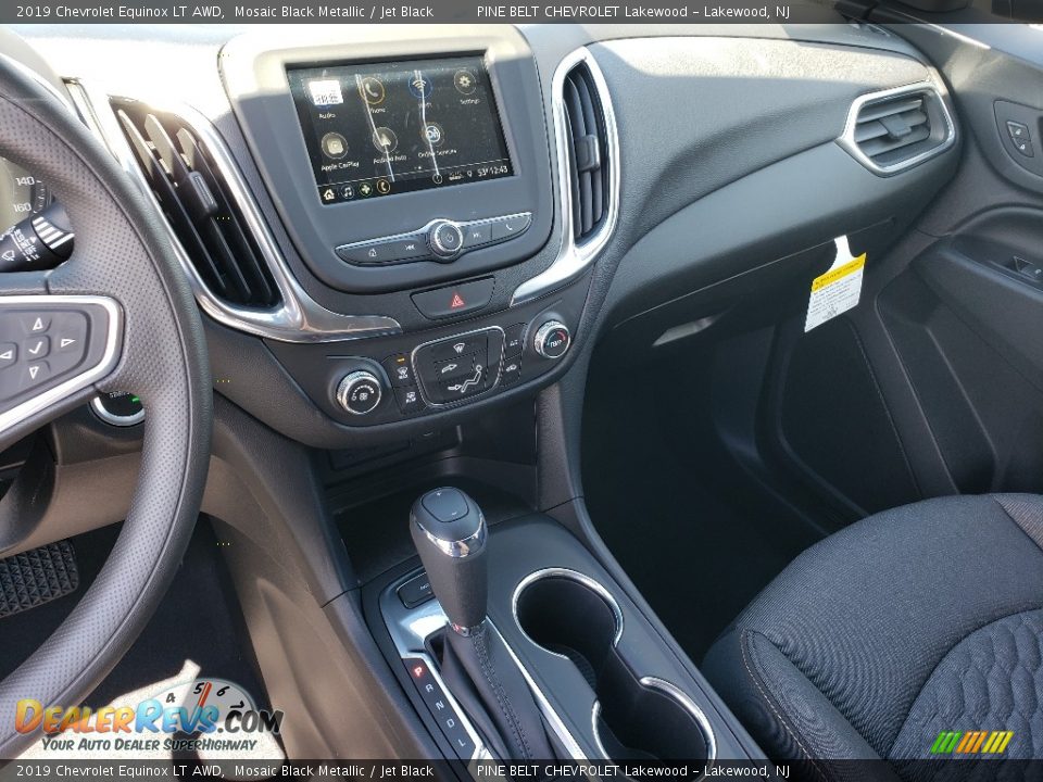 2019 Chevrolet Equinox LT AWD Mosaic Black Metallic / Jet Black Photo #10