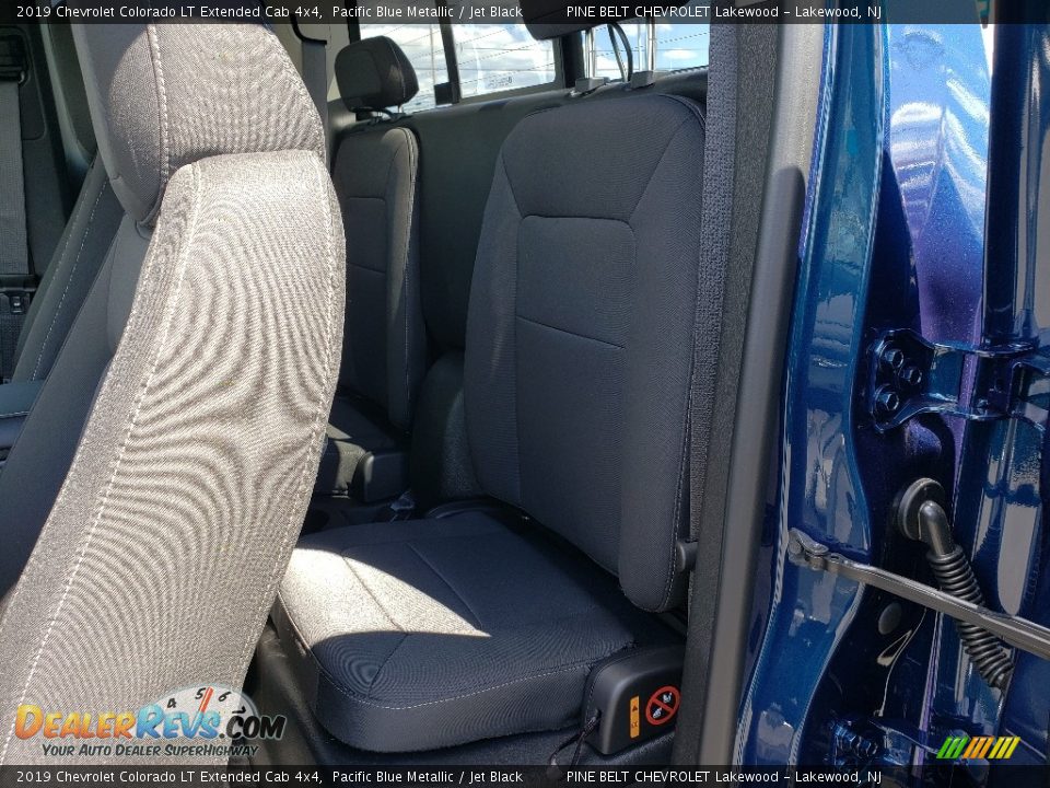 2019 Chevrolet Colorado LT Extended Cab 4x4 Pacific Blue Metallic / Jet Black Photo #7