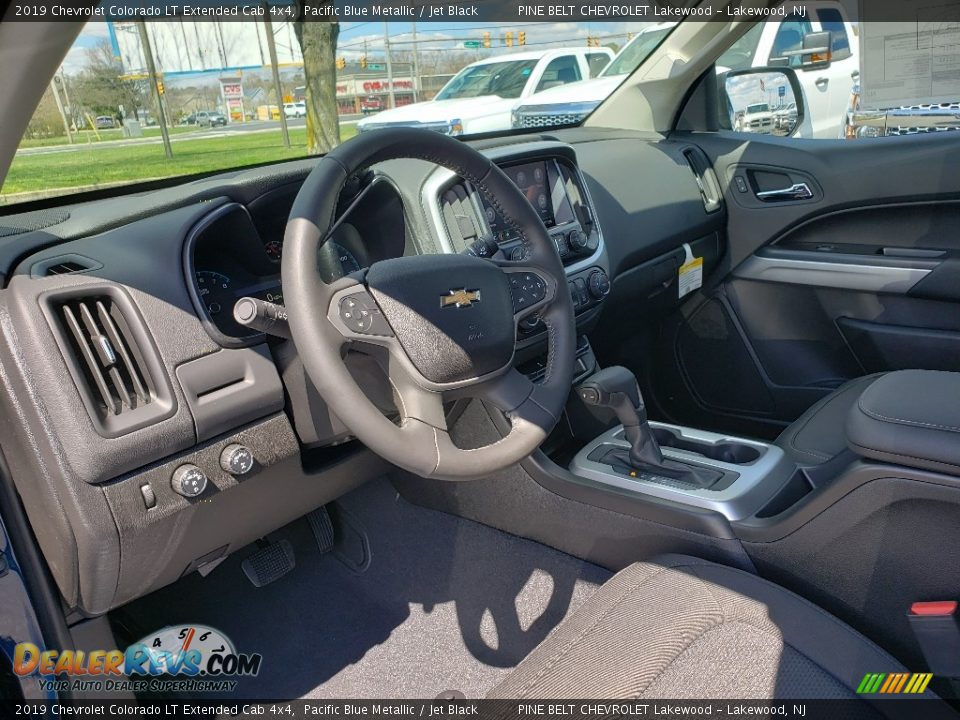 2019 Chevrolet Colorado LT Extended Cab 4x4 Pacific Blue Metallic / Jet Black Photo #8