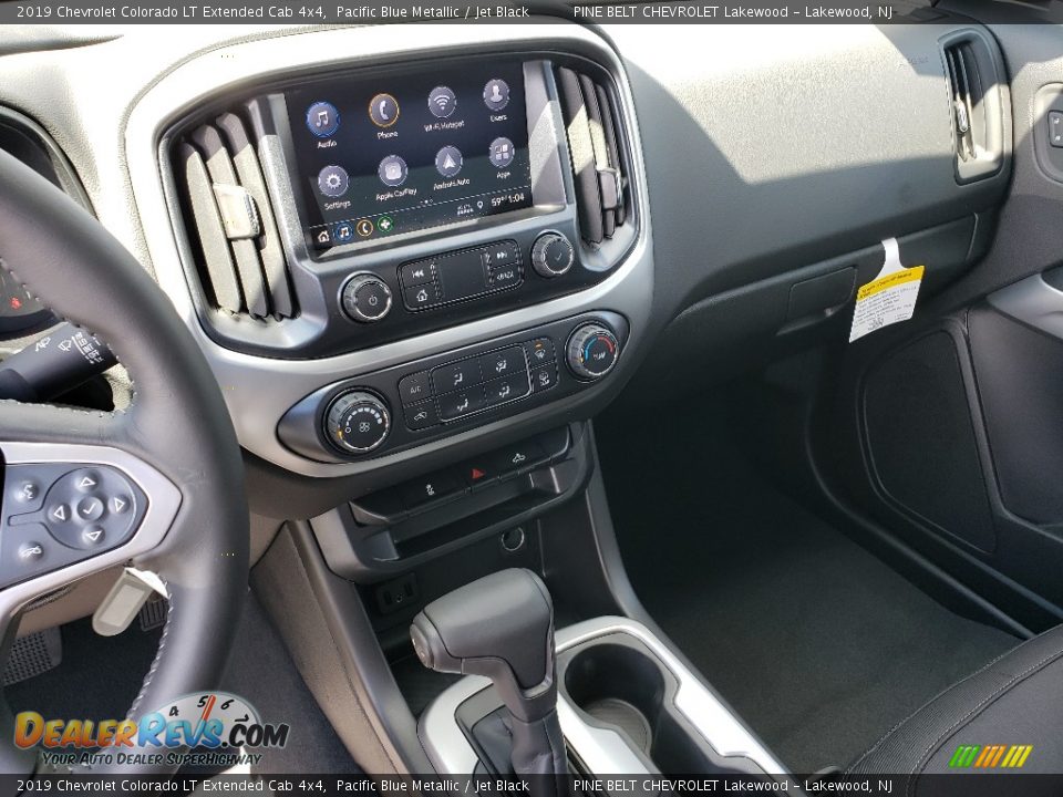 2019 Chevrolet Colorado LT Extended Cab 4x4 Pacific Blue Metallic / Jet Black Photo #10